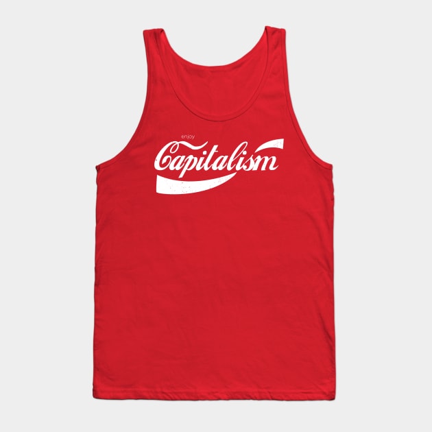 capitalism Tank Top by geekmethat